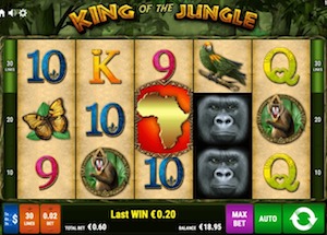 игровой автомат King of the Jungle